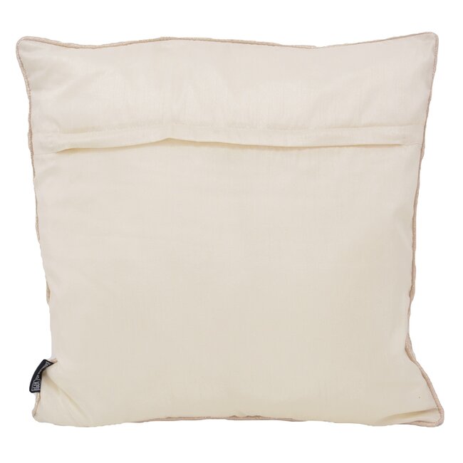 Nila Ivory/Rose Kussenhoes | 45x45 cm | Polyester