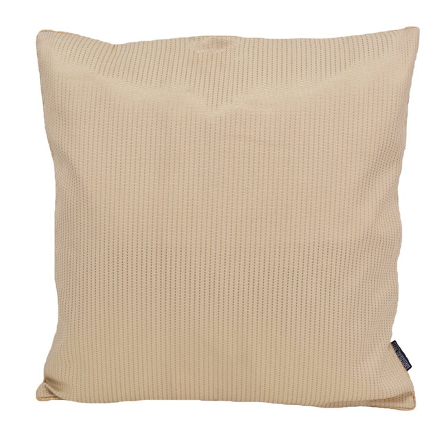 Nura Ivory / Gold | 45 x 45 cm | Kussenhoes | Polyester