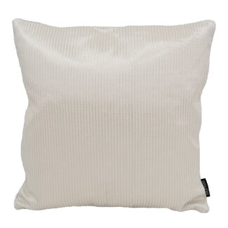 Gek op kussens! Rohan White / Silver | 45 x 45 cm | Kussenhoes | Polyester