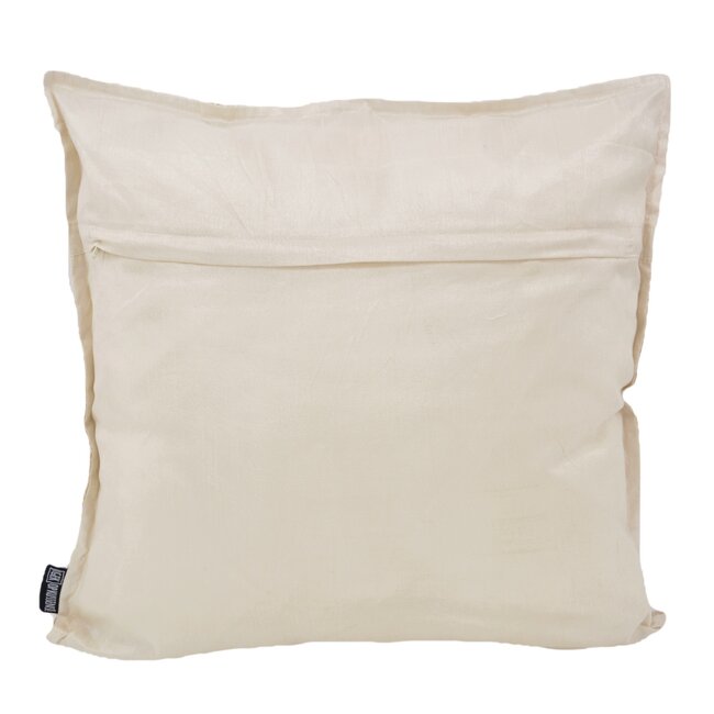 Sana Cream/Rose Kissenbezug | 45x45 cm | Polyester