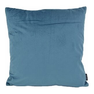 Gek op kussens! Velvet Denim Blauw | 45 x 45 cm | Kussenhoes | Velvet/Polyester