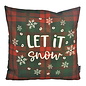 Let It Snow Kissenbezug | 45x45 cm | Baumwolle/Leinen