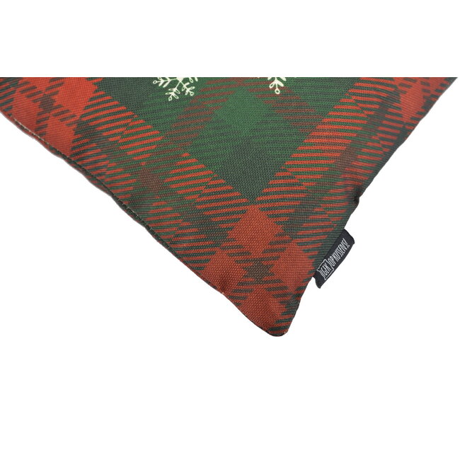 Let It Snow Kussenhoes | 45x45 cm | Katoen/Linnen