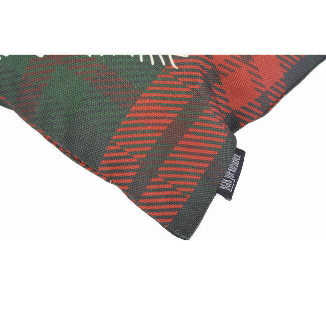 Jingle Bells Kissenbezug | 30x50 cm | Baumwolle/Leinen