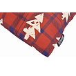 Tartan Christmas Tree Kussenhoes | 45x45 cm | Katoen/Linnen
