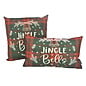 Jingle Bells Kussenhoes | 30x50 cm | Katoen/Linnen