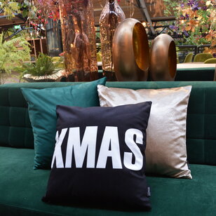 Velvet Donkergroen Kussenhoes | 45x45 cm | Polyester
