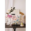 Jacquard Flowers Kussenhoes | 45x45 cm | Jacquard/Katoen