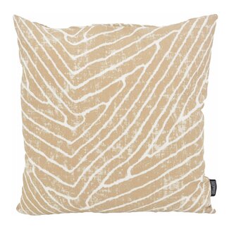 Gek op kussens! Abstracto Beige | 45 x 45 cm | Kussenhoes | Katoen/Polyester