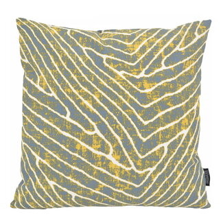 Gek op kussens! Abstracto Blau/Gelb Kissenbezug | 45x45 cm | Baumwolle/Polyester