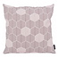 Gek op kussens! Hexagon Paars | 45 x 45 cm | Kussenhoes | Katoen/Polyester