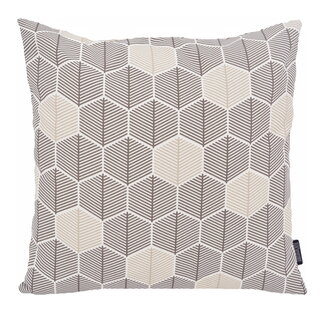 Gek op kussens! Hexagon Grijs | 45 x 45 cm | Kussenhoes | Katoen/Polyester