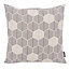Hexagon Grijs Kussenhoes | 45x45 cm | Katoen/Polyester