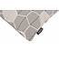 Hexagon Grau Kissenbezug | 45x45 cm | Baumwolle/Polyester