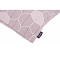 Hexagon Paars Kussenhoes | 45x45 cm | Katoen/Polyester