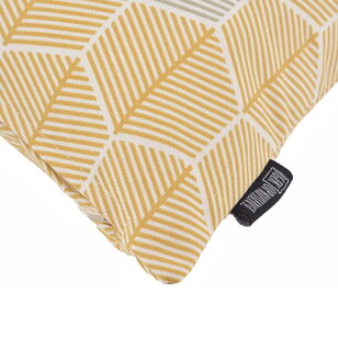 Hexagon Geel Kussenhoes | 45x45 cm | Katoen/Polyester