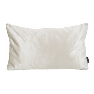 Gek op kussens! Velvet Zilver Long | 30 x 50 cm | Kussenhoes | Velvet/Polyester