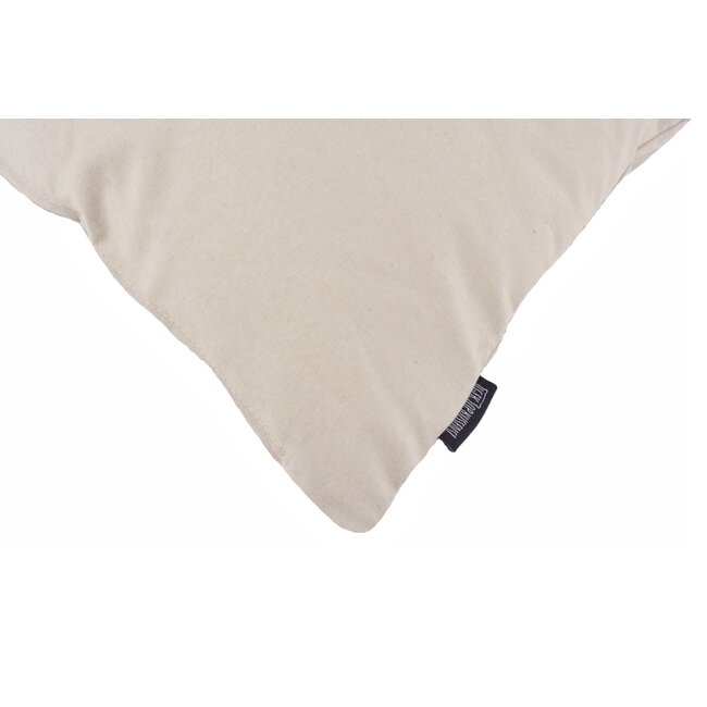 Loya Beige Kussenhoes | 45x45 cm | Katoen/Polyester
