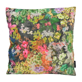 Gek op kussens! Velvet Flowers 1 Kussenhoes | 45x45 cm | Velvet/Polyester
