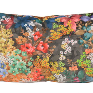 Velvet Flowers 2 Kussenhoes | 30x50 cm | Velvet/Polyester