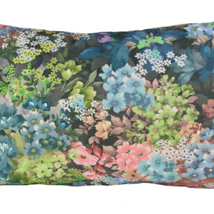 Velvet Flowers 4 Kussenhoes | 30x50 cm | Velvet/Polyester
