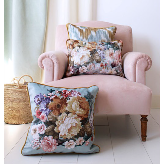 Velvet Leia Flor #2 Kissenbezug | 30x50 cm | Polyester