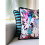 Velvet Artistic Stripe Kussenhoes | 45x45 cm | Polyester