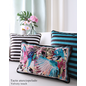 Velvet Artistic Stripe Kussenhoes | 45x45 cm | Polyester
