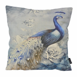 Romantic Peacock / Pauw #1 | 45 x 45 cm | Kussenhoes | Katoen/Linnen