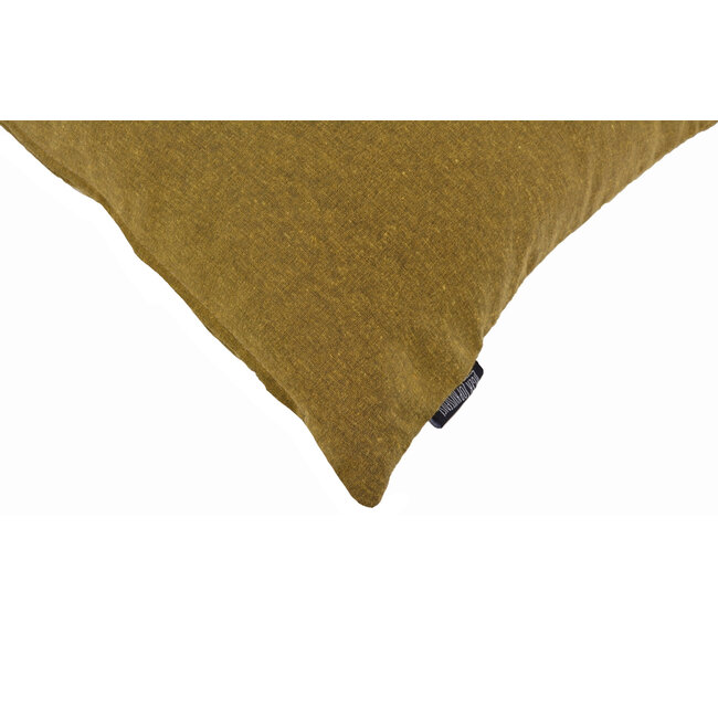 Loya Mosterd Kussenhoes | 45x45 cm | Katoen/Polyester
