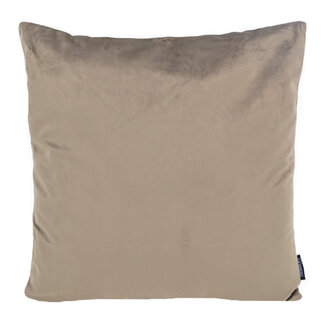 Gek op kussens! Velvet Taupe Kissenbezug | 45x45 cm | Polyester