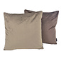 Velvet Taupe Kussenhoes | 45x45 cm | Polyester