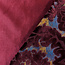 Barok Velvet Wijnrood | 45 x 45 cm | Kussenhoes | Velvet/Polyester