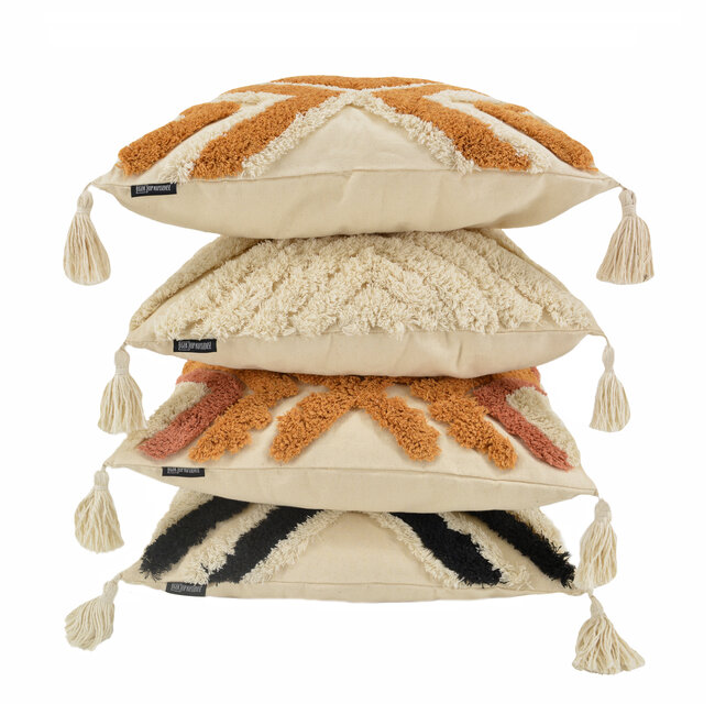 June Boho Multi Kussenhoes | 45x45 cm | Katoen