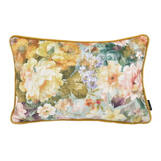 Gek op kussens! Velvet Leia Flor #1 Kissenbezug | 30x50 cm | Polyester