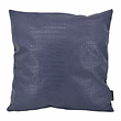 Croco Blauw Kussenhoes | 45x45 cm | PU Leder