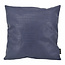 Gek op kussens! Croco Blauw Kussenhoes | 45x45 cm | PU Leder