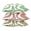 Swirl Abstract Army Kissenbezug | 45x45 cm | Baumwolle/Polyester