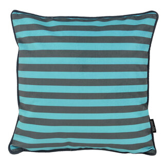 Gek op kussens! Velvet Artistic Stripe | 45 x 45 cm | Kussenhoes | Polyester