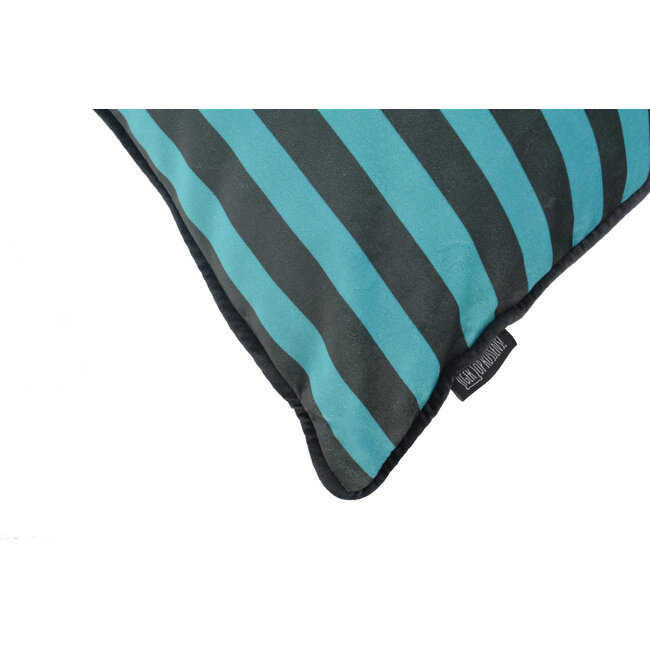 Velvet Artistic Stripe Kissenbezug | 45x45 cm | Polyester