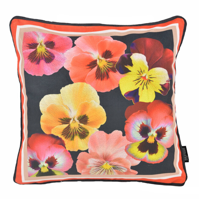 Velvet Flores | 45 x 45 cm | Kussenhoes | Polyester