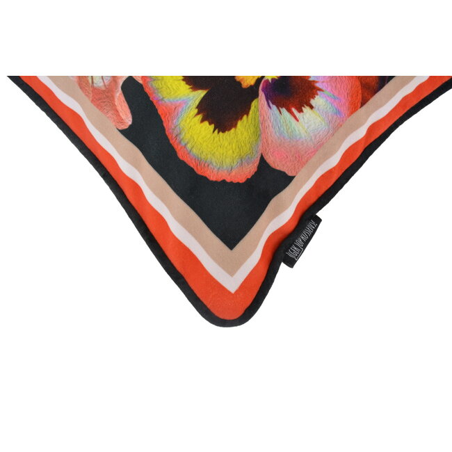 Velvet Flores Kissenbezug | 30x50 cm | Polyester