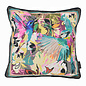 Velvet Artistic Birds Kussenhoes | 45x45 cm | Polyester
