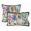Velvet Artistic Birds Kussenhoes | 45x45 cm | Polyester