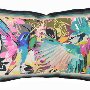 Velvet Artistic Colors Kussenhoes | 30x50 cm | Polyester