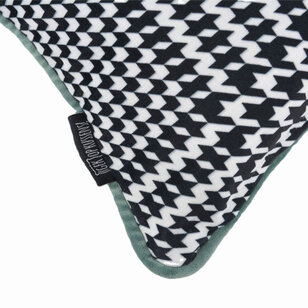 Velvet Pied - De - Poule Flower Kussenhoes | 30x50 cm | Polyester