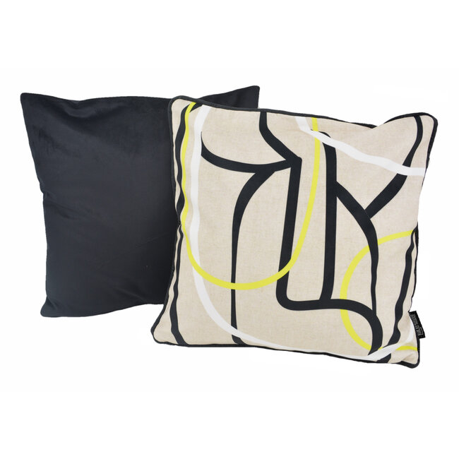 Velvet Neon | 45 x 45 cm | Kussenhoes | Polyester