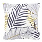 Blue Palm Leaves Kussenhoes | 45x45 cm | Katoen/Polyester