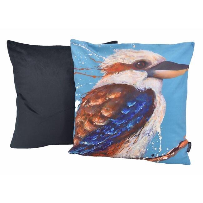 Blue Bird Kissenbezug | 45x45 cm | Baumwolle/Polyester