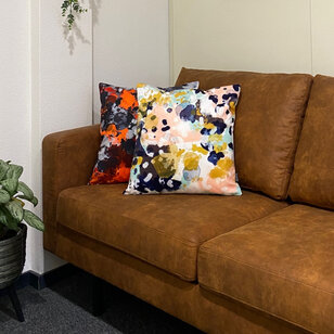 Paint Splatters #1 Kussenhoes | 45x45 cm | Katoen/Polyester